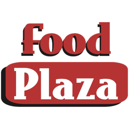 Food Plaza logo.